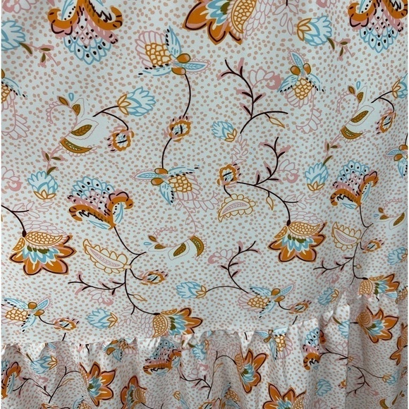 Rosie Bohemian Crochet Top Backless Floral Print Summer Maxi Sundress - Picture 12 of 12